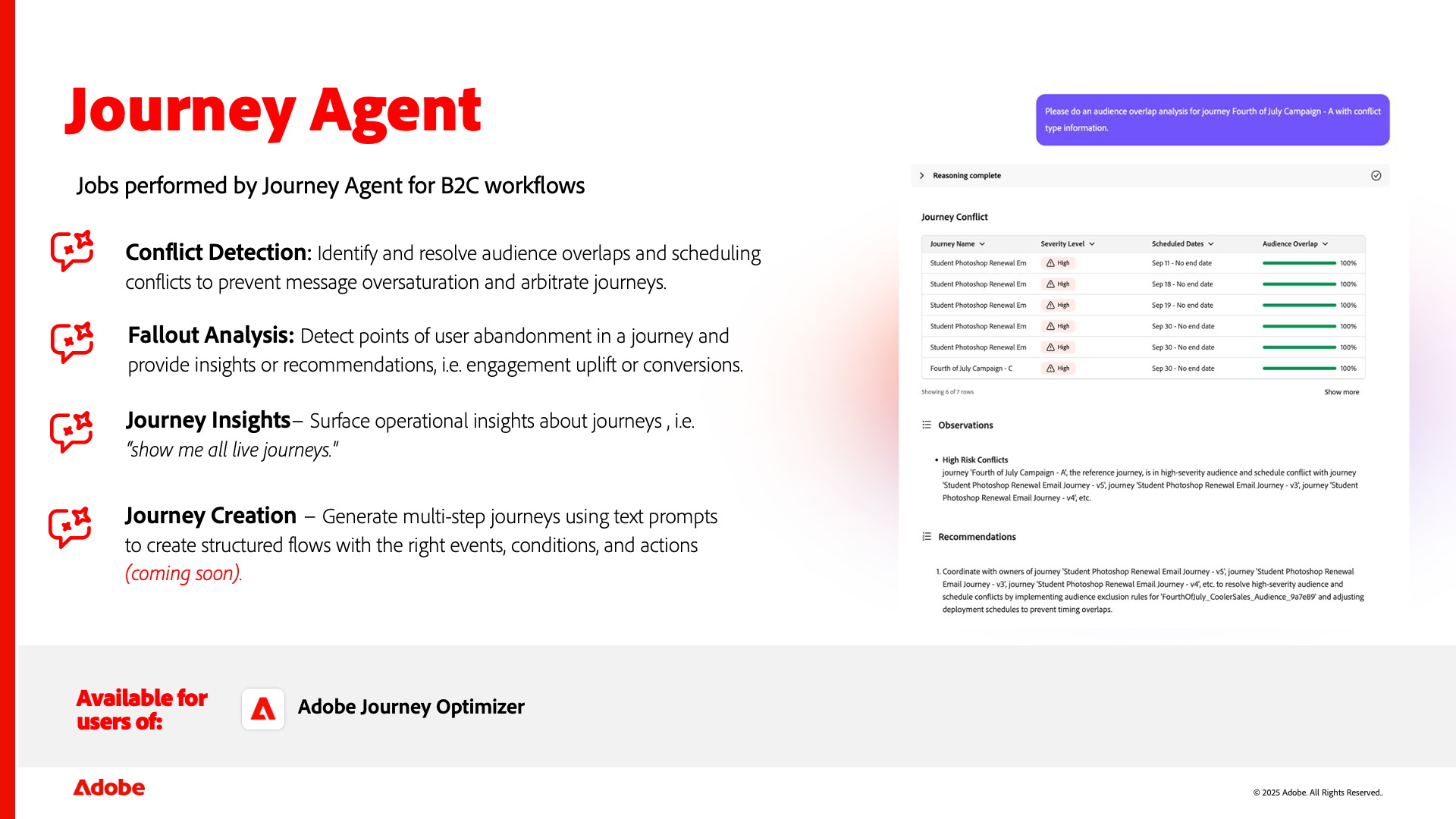 Screenshot of Prompts and Agent Scope